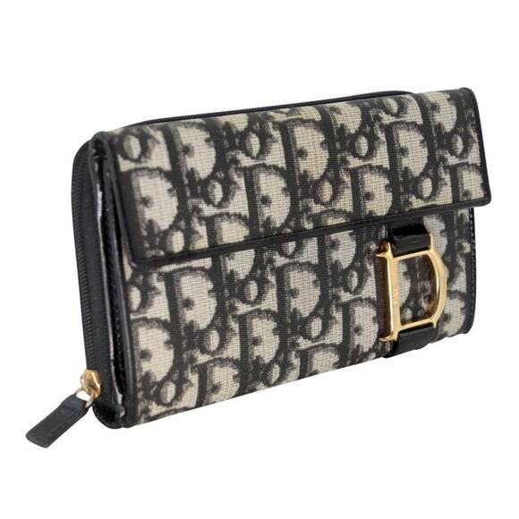 Dior Monogram Oblique Canvas with Gold Charm Wallet CD-0618N-0002 - Picture 2 of 10